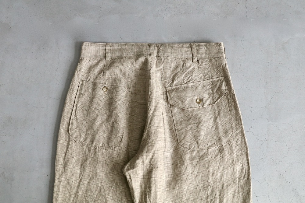 Engineered Garments (󥸥˥ɥ) "Carlyle Pant -Linen Glen Plaid"