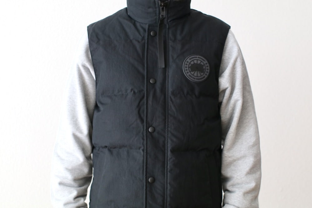 10%OFF] CANADA GOOSE (カナダグース) “Garson Vest Crinkle Cotton