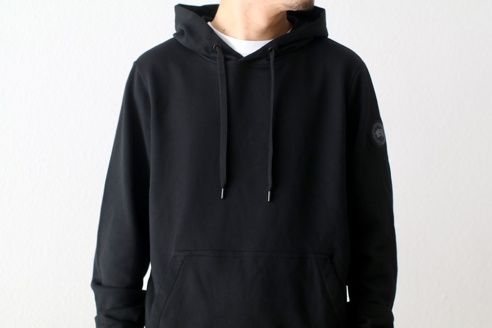【カナダグース】黒☆柔らかな着心地 一日中快適 Huron Hoody CANADA GOOSE (カナダグース) “HURON HOODY BLACK LABEL