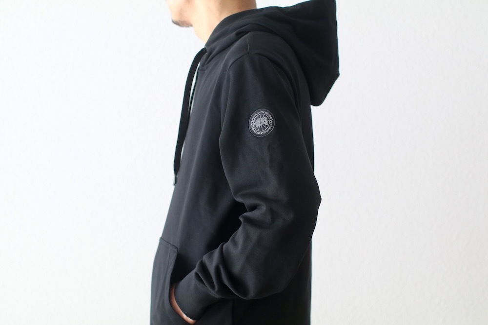 CANADA GOOSE (ʥ) HURON HOODY BLACK LABEL