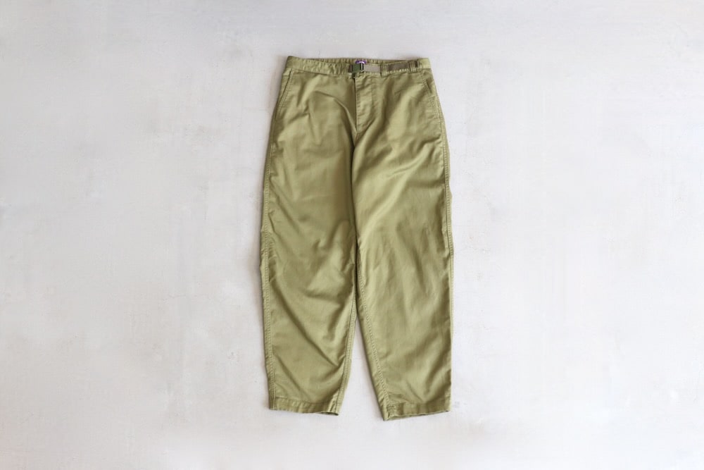 THE NORTH FACE PURPLE LABEL (�� �Ρ��� �ե����� �ѡ��ץ� �졼�٥�) "COOLMAX Chino Wide Tapered Pants"