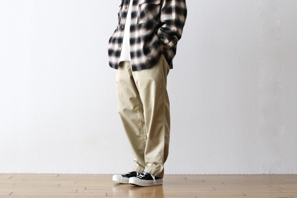 THE NORTH FACE PURPLE LABEL (�� �Ρ��� �ե����� �ѡ��ץ� �졼�٥�) "COOLMAX Chino Wide Tapered Pants"