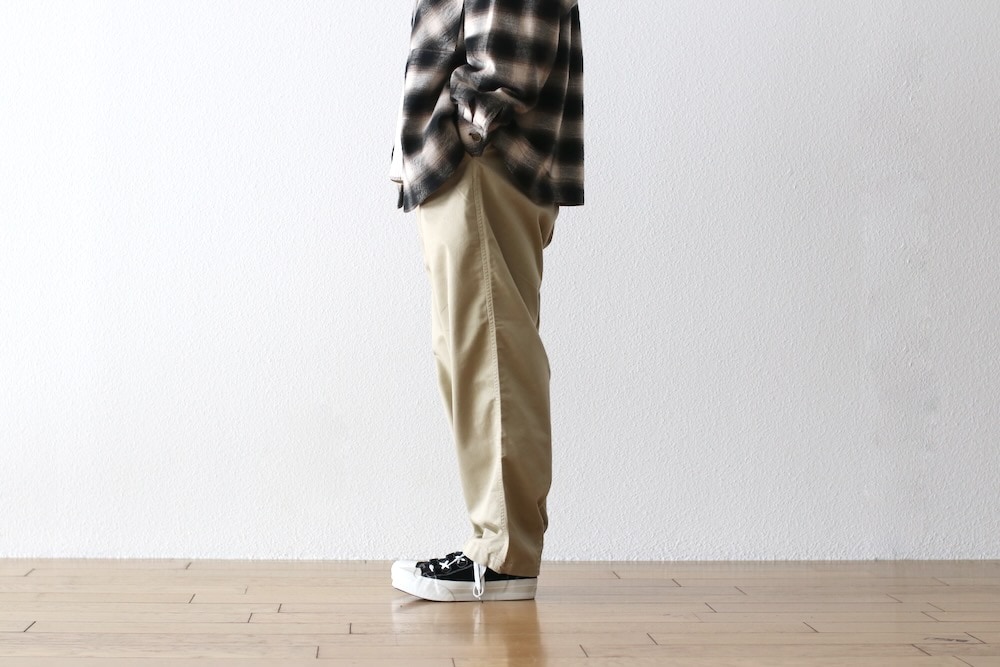 THE NORTH FACE PURPLE LABEL (�� �Ρ��� �ե����� �ѡ��ץ� �졼�٥�) "COOLMAX Chino Wide Tapered Pants"