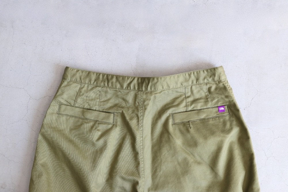 THE NORTH FACE PURPLE LABEL (�� �Ρ��� �ե����� �ѡ��ץ� �졼�٥�) "COOLMAX Chino Wide Tapered Pants"