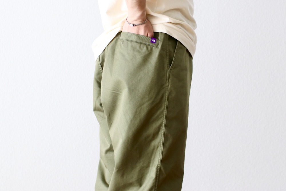 THE NORTH FACE PURPLE LABEL (�� �Ρ��� �ե����� �ѡ��ץ� �졼�٥�) "COOLMAX Chino Wide Tapered Pants"