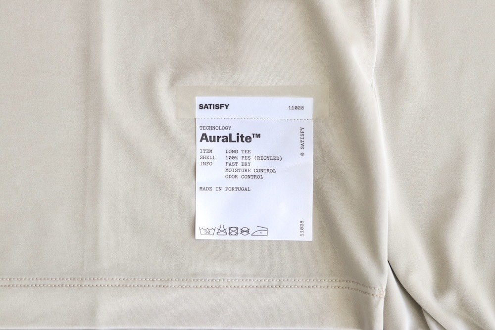 SATISFY(���ƥ����ե���) "AuraLite Long Tee"
