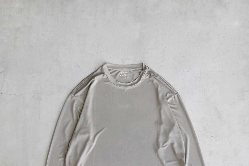 SATISFY(���ƥ����ե���) "AuraLite Long Tee"