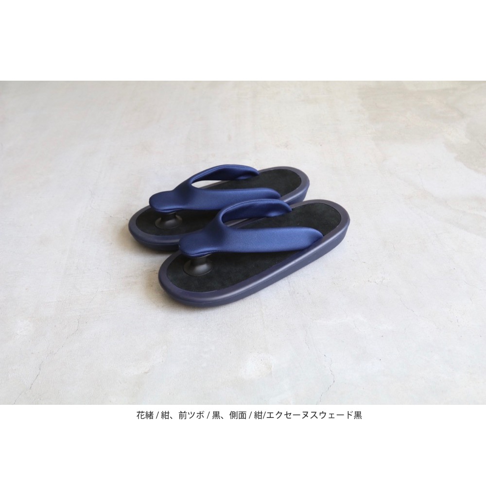 WOMEN'SJoJo(祸) "BEACH SANDAL / Ecsaine Leather"