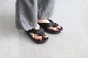 WOMEN'SJoJo(祸) "BEACH SANDAL / Ecsaine Leather"