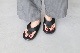 WOMEN'SJoJo(祸) "BEACH SANDAL / Ecsaine Leather"