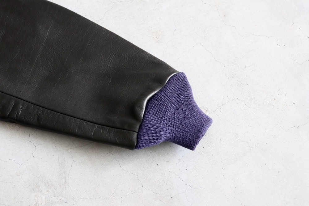 Needles(ˡɥ륺) "A-2 JACKET - COWHIDE LTHR."