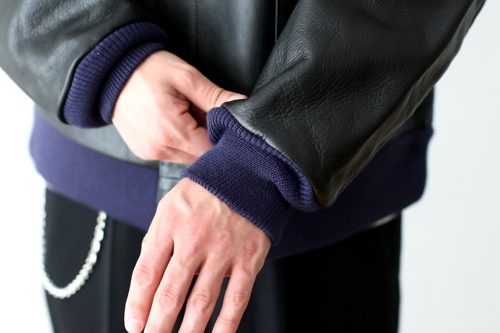 Needles(�ˡ��ɥ륺) "A-2 JACKET - COWHIDE LTHR."