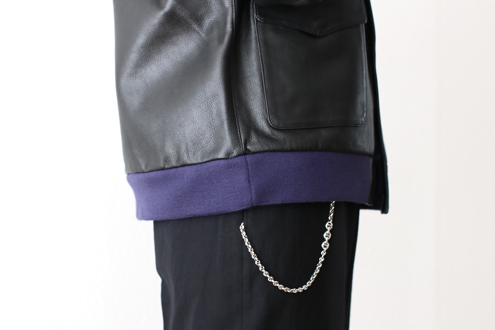 Needles(�ˡ��ɥ륺) "A-2 JACKET - COWHIDE LTHR."