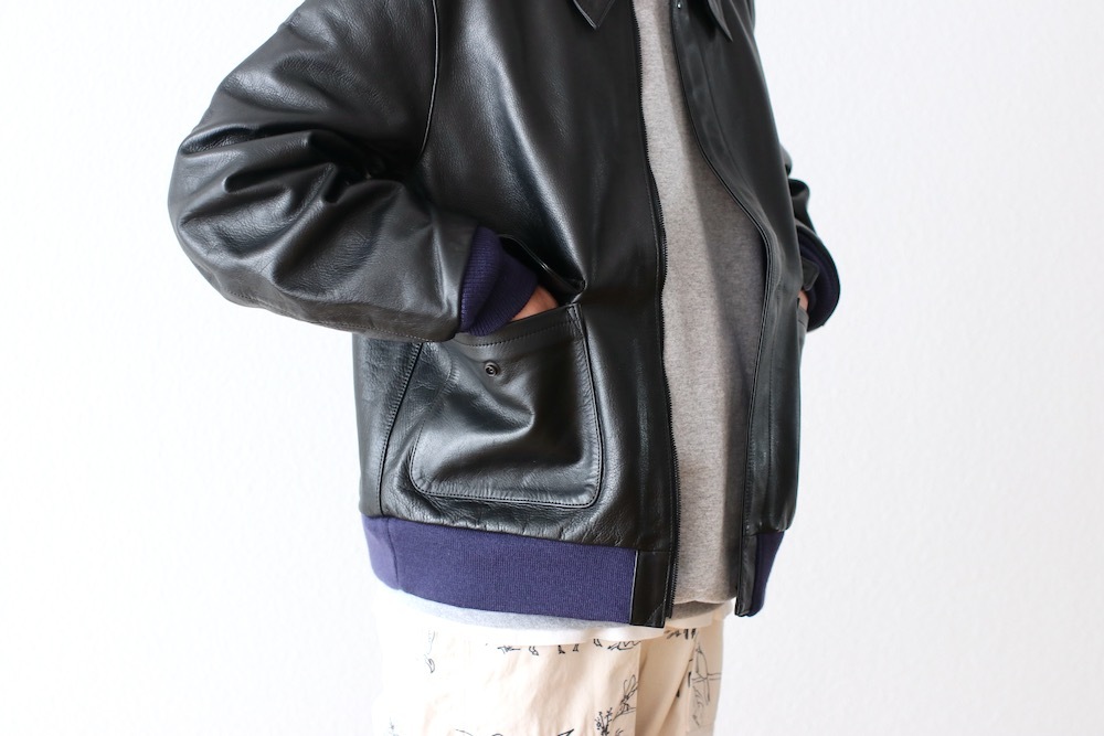 ジャケット・アウター Needles A-2 Jacket Cowhide Lthr M NEPENTHES HAKATA | . “2024 Fall Winter Collection