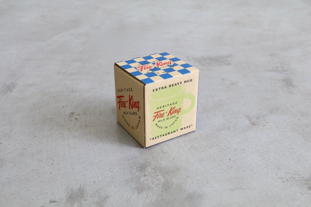 Fire King (�ե����䡼 ����) "Extra heavy Mug - Sapphire blue -"