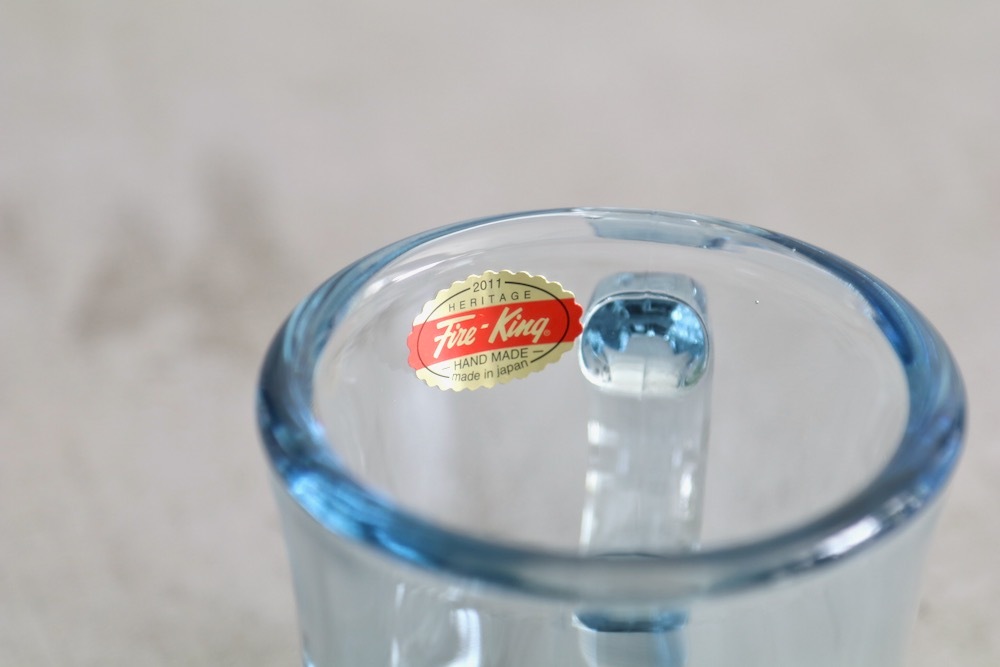 Fire King (�ե����䡼 ����) "Extra heavy Mug - Sapphire blue -"