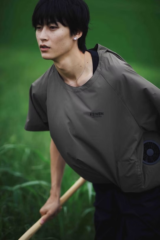 ��limited��KEIMEN �� RICO AIR FAN (������� �� �ꥳ �����ե���) "Air fan T-shirts"