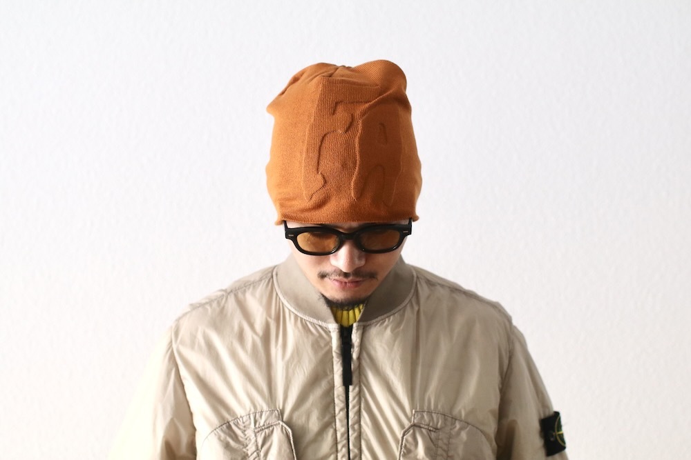 【FUCKING AWESOME】LESSER GOD SKULL BEANIE Fucking Awesome – Lesser God Skull Beanie Brown