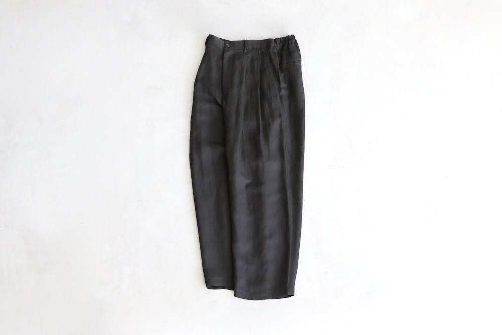 ssstein(奿) "VIS/LI TWILL WIDE EASY TROUSERS"