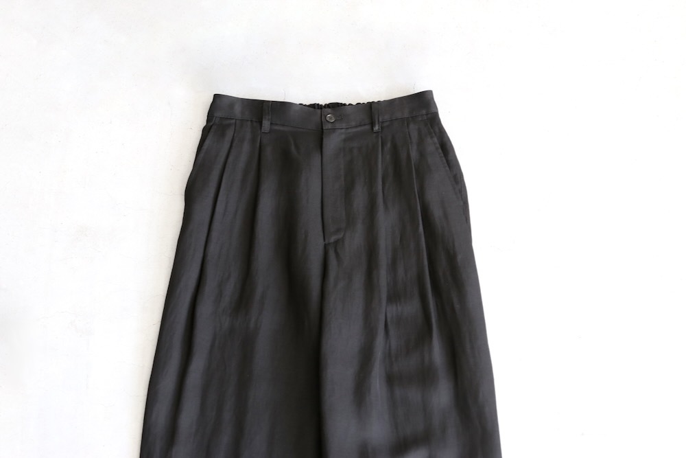 ssstein(奿) "VIS/LI TWILL WIDE EASY TROUSERS"