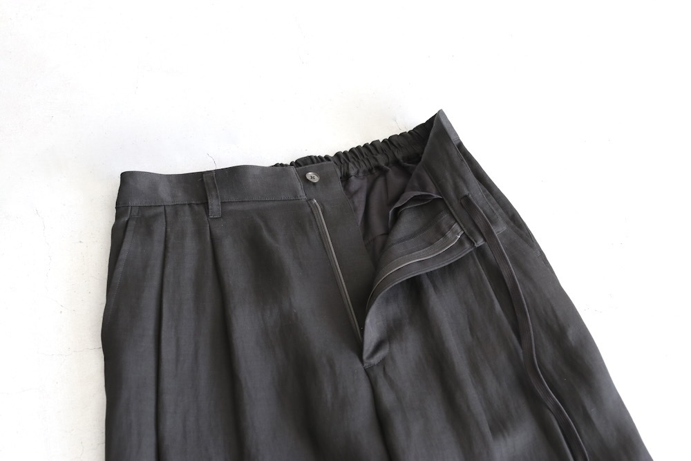 ssstein(奿) "VIS/LI TWILL WIDE EASY TROUSERS"