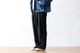 ssstein(奿) "VIS/LI TWILL WIDE EASY TROUSERS"