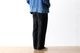ssstein(奿) "VIS/LI TWILL WIDE EASY TROUSERS"