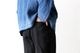 ssstein(奿) "VIS/LI TWILL WIDE EASY TROUSERS"