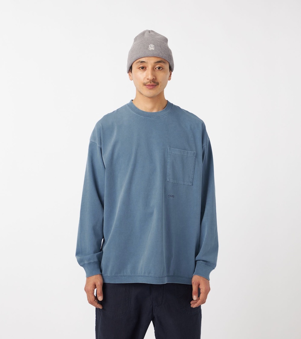 nanamica(ʥʥߥ) "OOAL L/S Pocket Tee"