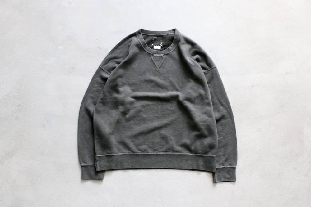 visvim(ヴィズヴィム) “JUMBO SB SWEAT L/S DMGD” | visvim / WMV