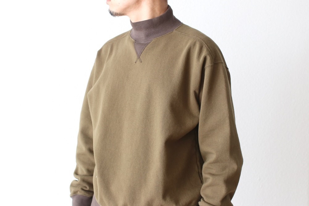 [10%OFF] Nigel Cabourn(�ʥ������� �����ܥ�) "HIGH NECK SHIRT TWO TONE"