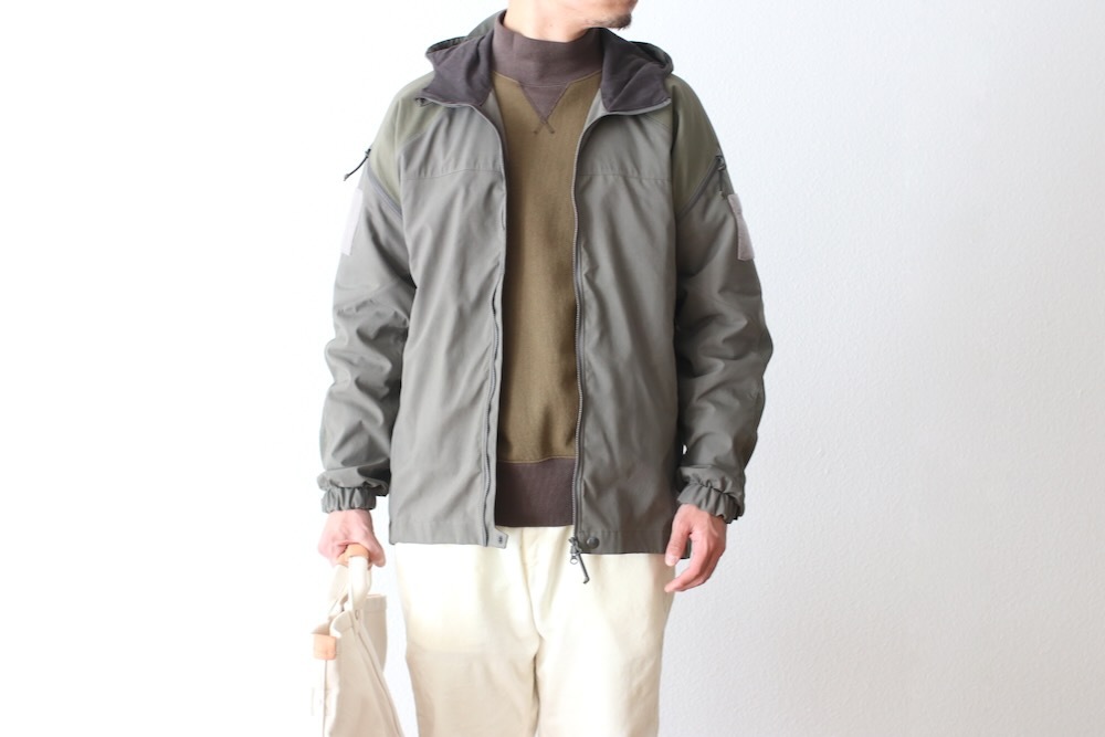 [10%OFF] Nigel Cabourn(�ʥ������� �����ܥ�) "HIGH NECK SHIRT TWO TONE"