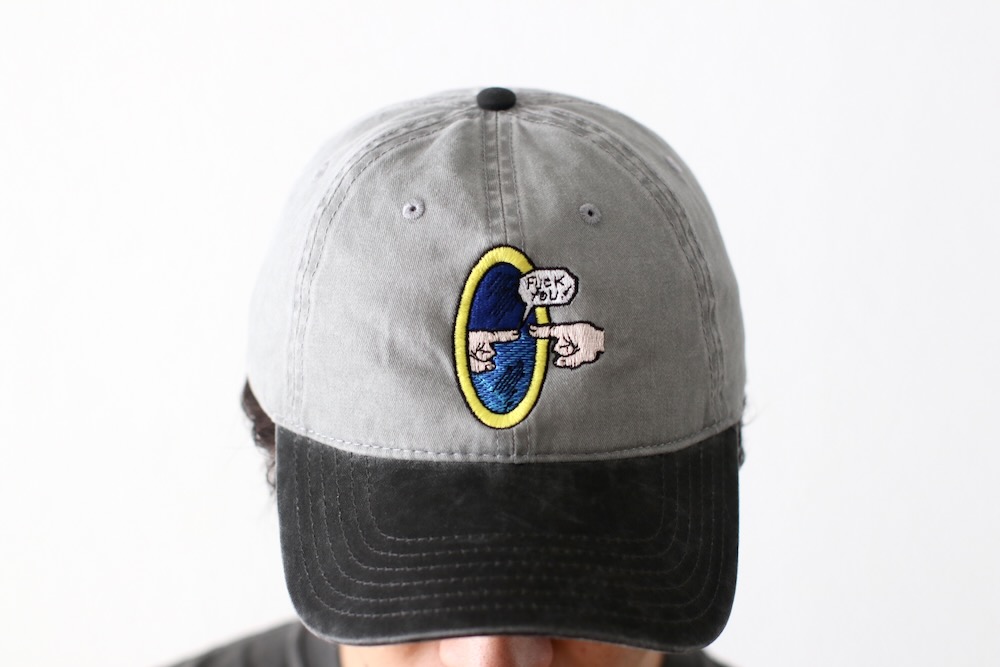 Fucking Awesome (եå󡡥) "Fuck You Embroidered 6 Panel Hat"