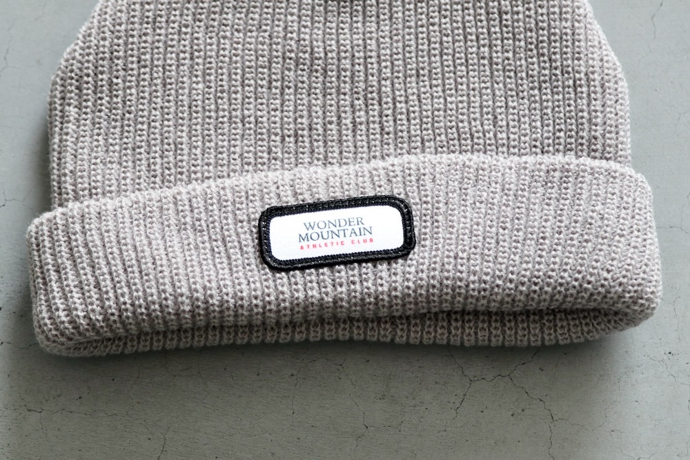 ��9.23 Release��WONDER MOUNTAIN ATHLETIC CLUB(�������ޥ���ƥ� ��������å� �����) "Knit Cap No.01"
