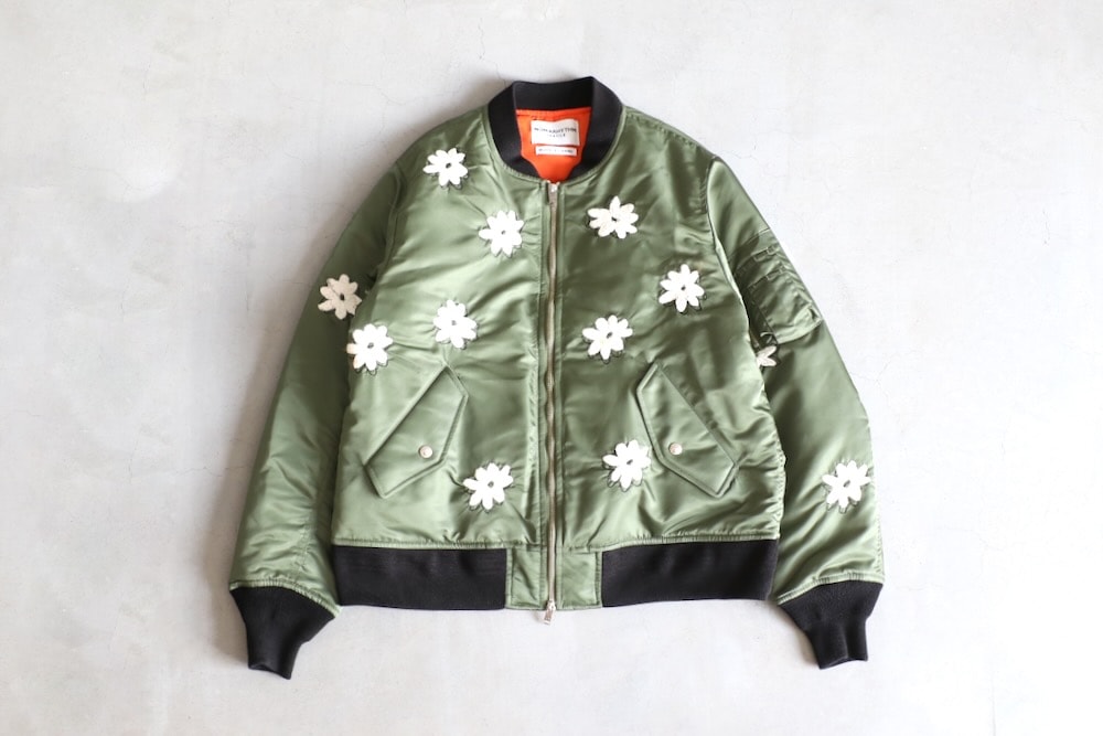 NOMARHYTHM TEXTILE (ノーマリズムテキスタイル)“Flower Embroidery