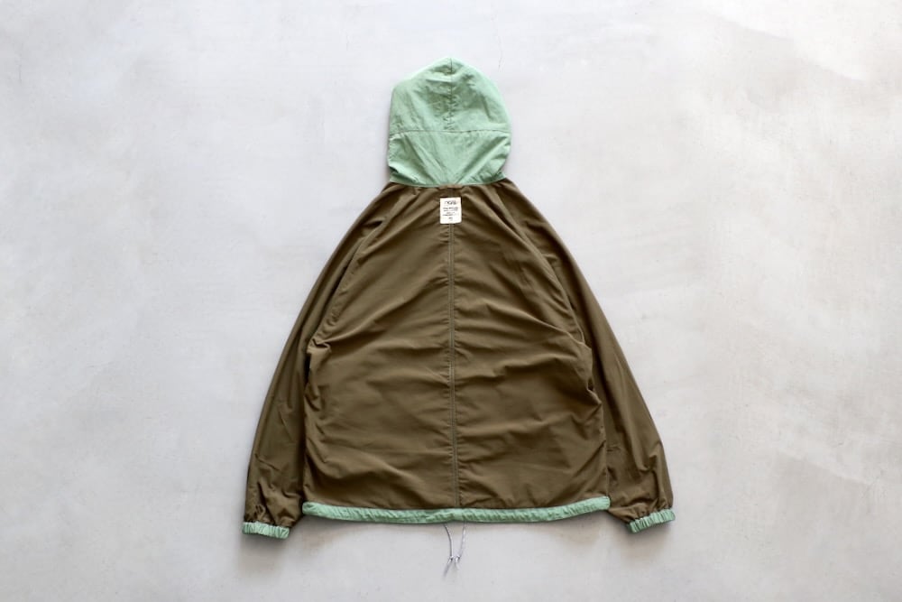 【新品未使用】タグ付き ナナミカ フーデッド ジャケット ベージュ M 24SS 30% OFF】[S25SA002]nanamica(ナナミカ) Reversible Hooded