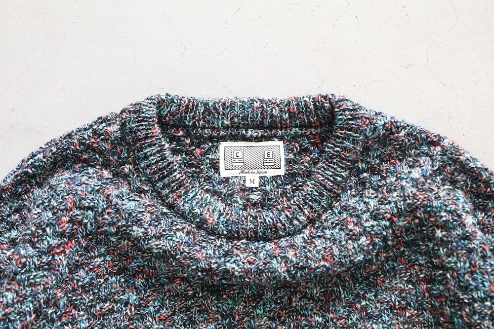 トップス C.E CAVEMPT MIX COLOURS LOOSE KNIT C.E Cav Empt Mix Colours Loose Knit - Multi – Goodhood