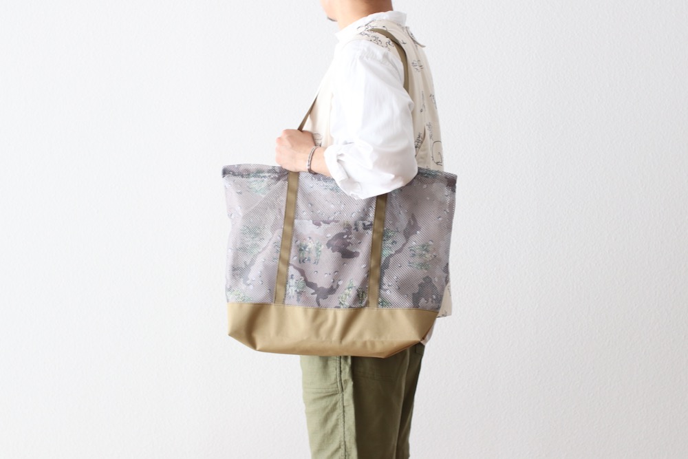 Fucking Awesome (եå󡡥) "SOLDIER CAMO MESH TOTE BAG"