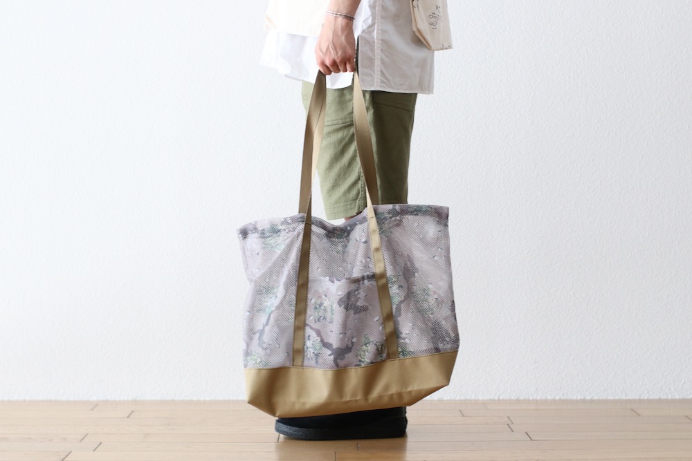 Fucking Awesome (եå󡡥) "SOLDIER CAMO MESH TOTE BAG"