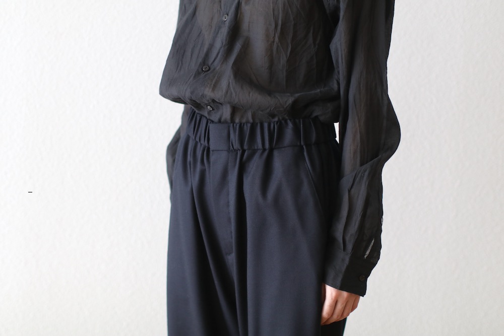 WOMEN'STOUJOURSʥȥ塼ˡEasy Trousers - SUPER 120's WORSTED WOOL FLANNEL CLOTH