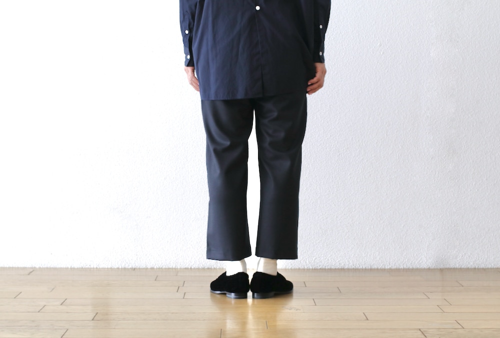 WOMEN'S】TOUJOURS（トゥジュー）“Easy Trousers - SUPER 120's