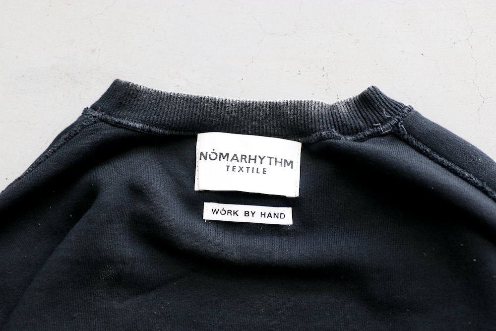 NOMARHYTHM TEXTILE (�Ρ��ޥꥺ��ƥ���������)��Hand Dye Danny Square Twist Sweat��