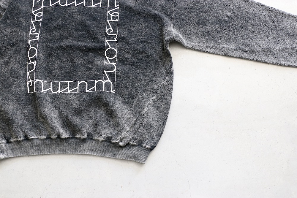 NOMARHYTHM TEXTILE (�Ρ��ޥꥺ��ƥ���������)��Hand Dye Danny Square Twist Sweat��