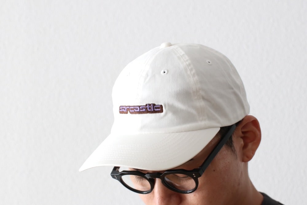 SARCASTIC (�����㥹�ƥ��å�) "Bubbly Logo Cap"