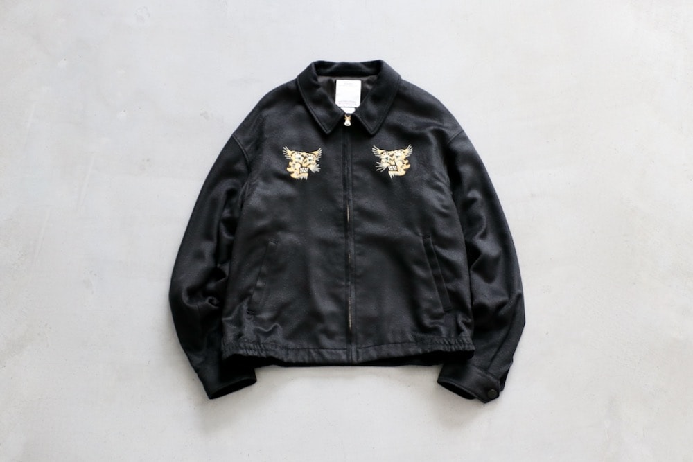 visvim 25fw norad blouson silk xxl black