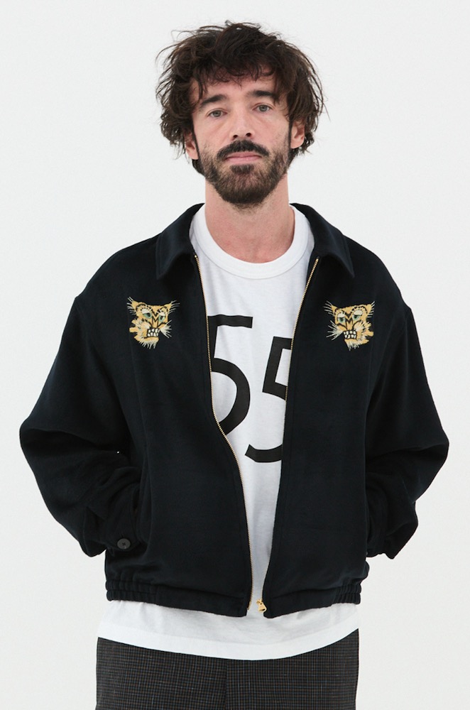 visvim 25fw norad blouson silk xxl black