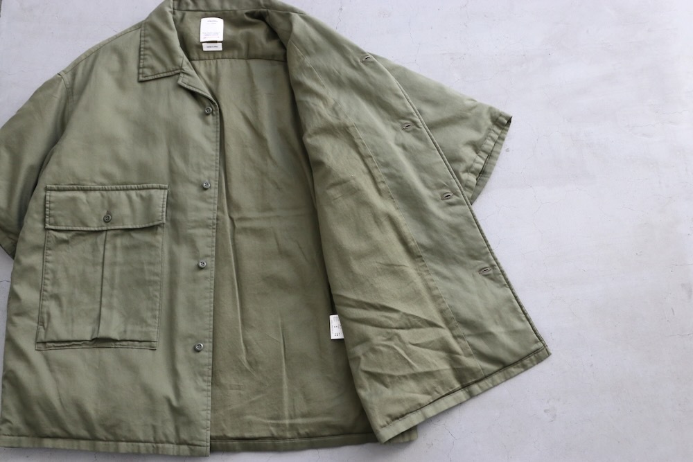 visvim() CORNET DOWN SHIRT S/S