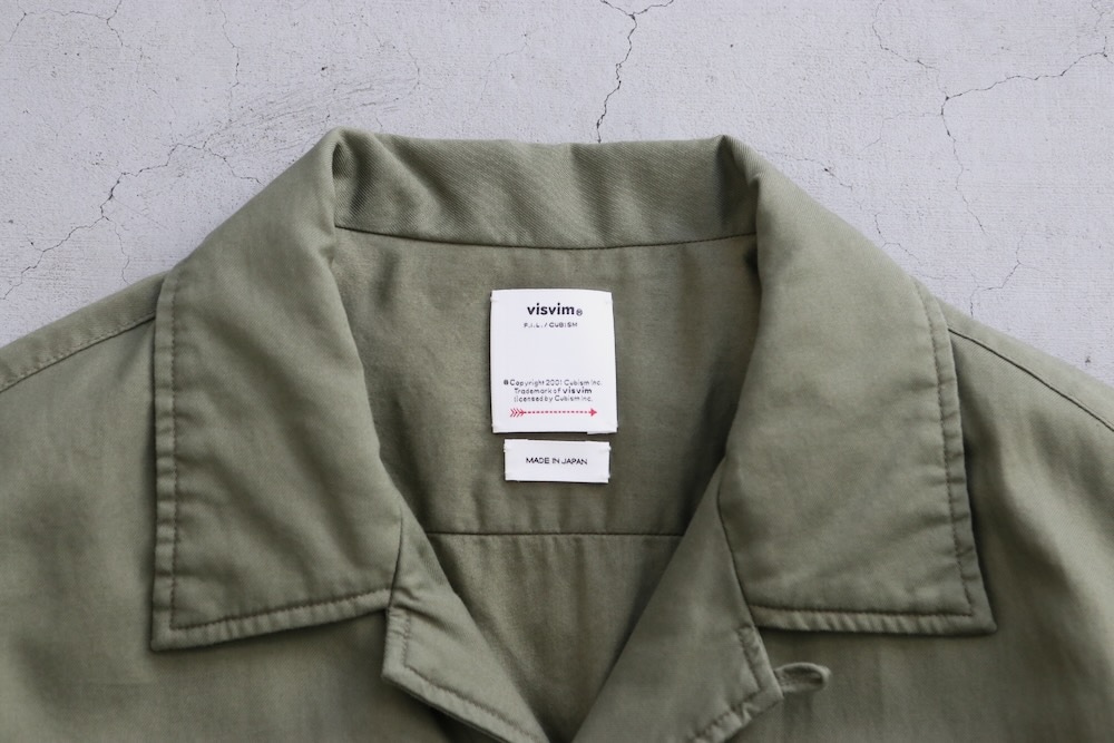 visvim() CORNET DOWN SHIRT S/S