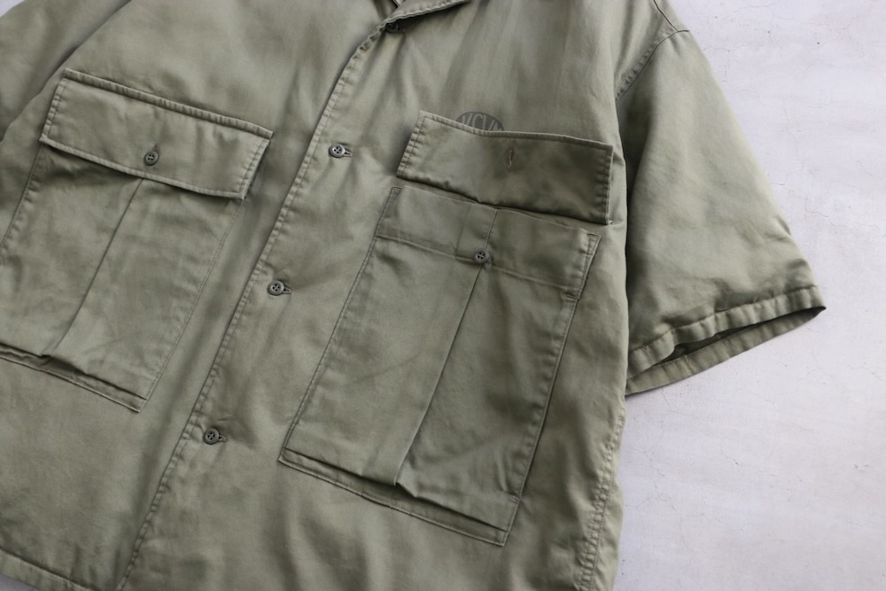 visvim() CORNET DOWN SHIRT S/S