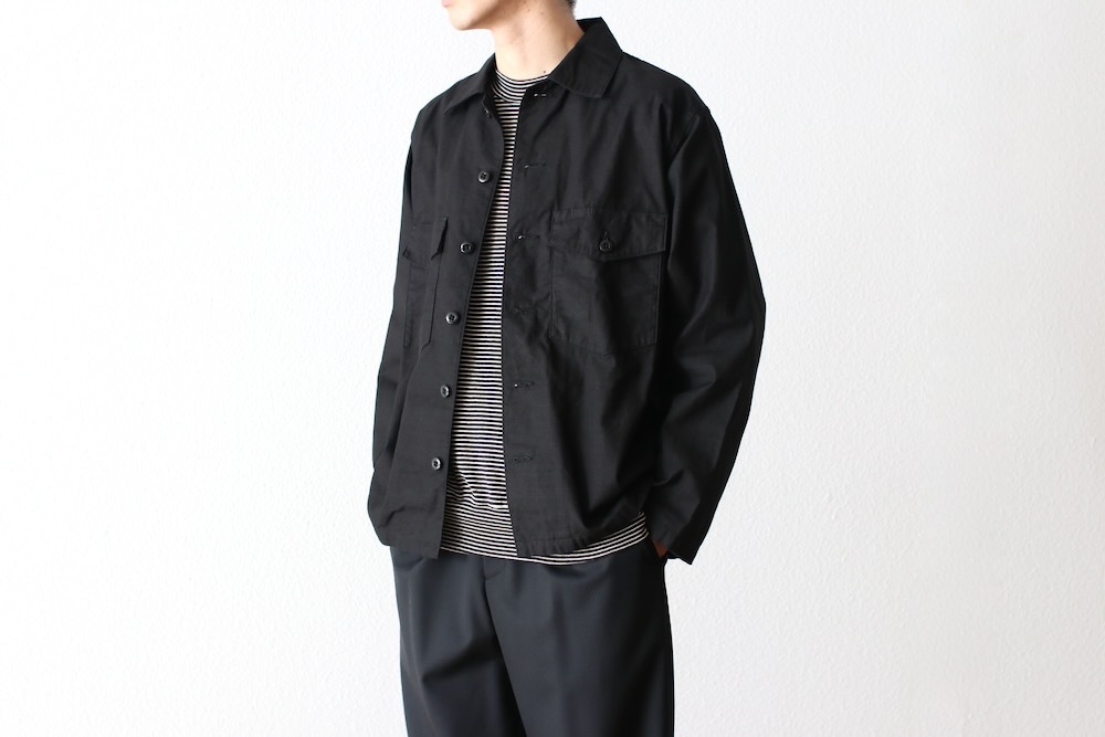 [10% > 15%OFF] Needles(�ˡ��ɥ륺) "L/S Fatigue Shirt - Back Sateen"